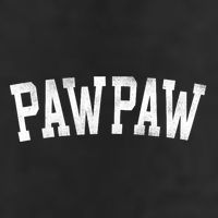 Pawpaw Classic Bold Font FatherS Day Pawpaw Raglan Baseball Microfiber Hand Towel