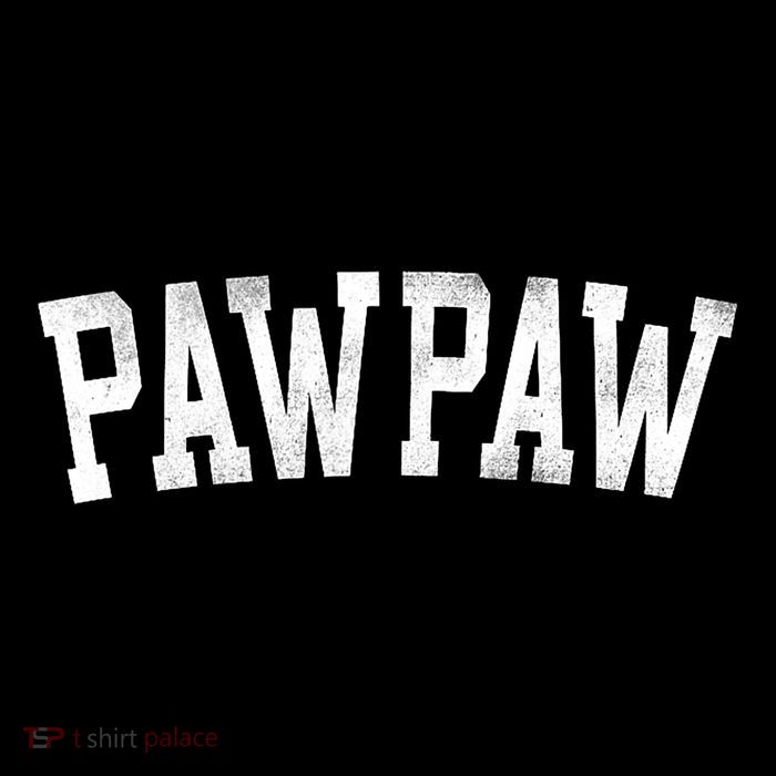Pawpaw Classic Bold Font FatherS Day Pawpaw Raglan Baseball Zip Tote Bag