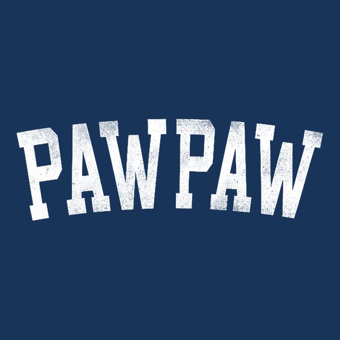 Pawpaw Classic Bold Font FatherS Day Pawpaw Raglan Baseball Infant Baby Jersey Bodysuit