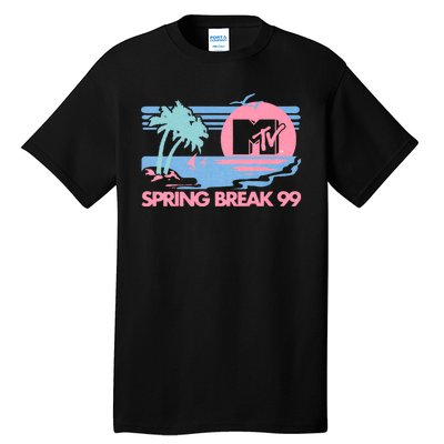 Pastel Colors Beach Spring Break Tall T-Shirt