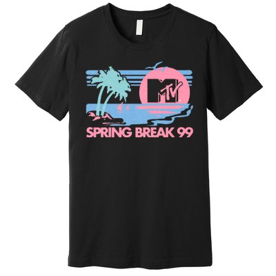 Pastel Colors Beach Spring Break Premium T-Shirt