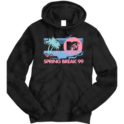 Pastel Colors Beach Spring Break Tie Dye Hoodie