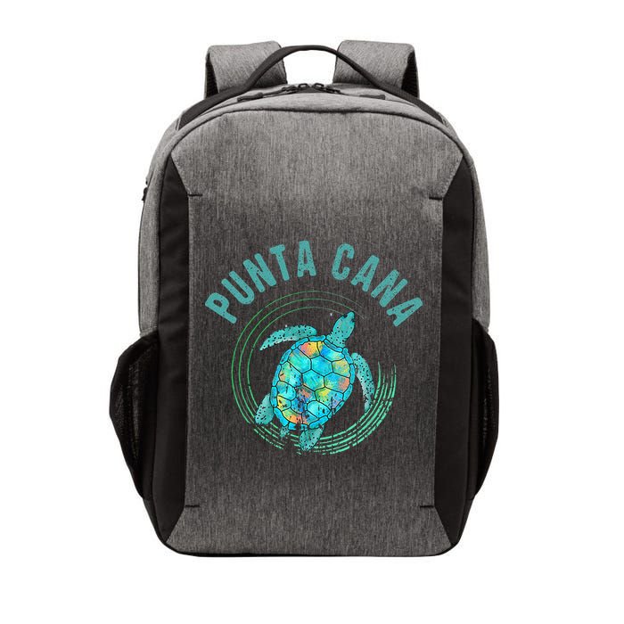 Punta Cana Beach Sea Turtle Illustration Gift Vector Backpack