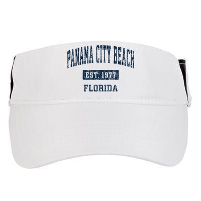 Panama City Beach Florida Fl Vintage Sports Adult Drive Performance Visor
