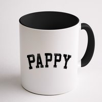 Pappy Classic Bold Font FatherS Day Pappy Mug