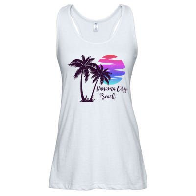 PANAMA CITY BEACH Florida Spring Break Vacation Honeymoon Premium Ladies Essential Flowy Tank