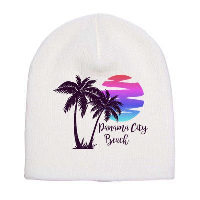 PANAMA CITY BEACH Florida Spring Break Vacation Honeymoon Premium Short Acrylic Beanie