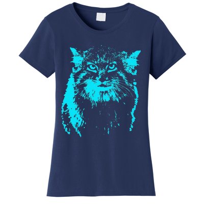 Pallas Cat Blue Classic Art Women's T-Shirt