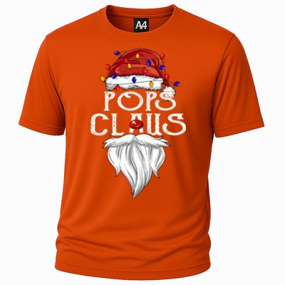 Pops Claus Beard Pops Claus Christmas Meaningful Gift Cooling Performance Crew T-Shirt