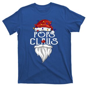 Pops Claus Beard Pops Claus Christmas Meaningful Gift T-Shirt