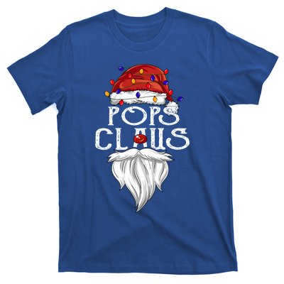 Pops Claus Beard Pops Claus Christmas Meaningful Gift T-Shirt