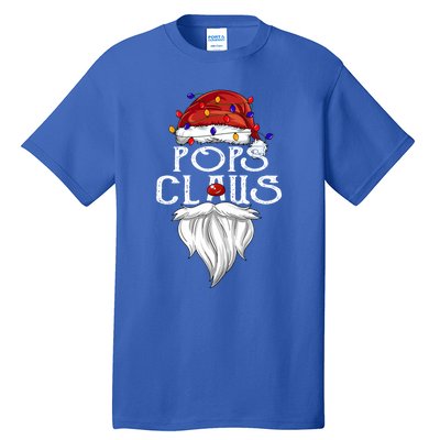 Pops Claus Beard Pops Claus Christmas Meaningful Gift Tall T-Shirt