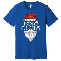 Pops Claus Beard Pops Claus Christmas Meaningful Gift Premium T-Shirt