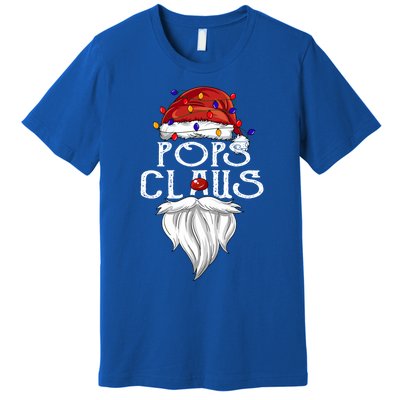 Pops Claus Beard Pops Claus Christmas Meaningful Gift Premium T-Shirt