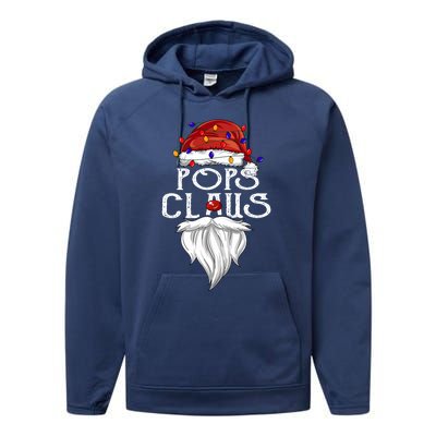 Pops Claus Beard Pops Claus Christmas Meaningful Gift Performance Fleece Hoodie