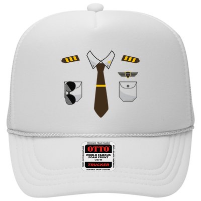 Pilot Costume Birthday Airplane Pilot Halloween Trucker Hat