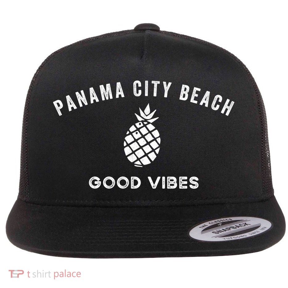 Panama City Beach Florida  Flat Bill Trucker Hat