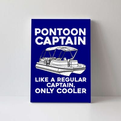 Pontoon Captain Boat Owner Canvas