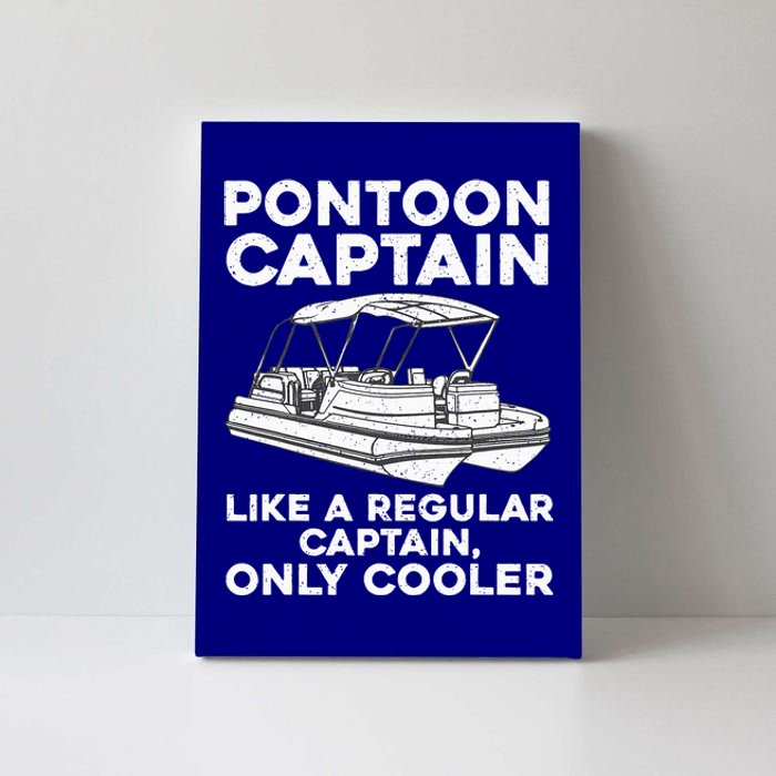 Pontoon Captain Boat Owner Canvas