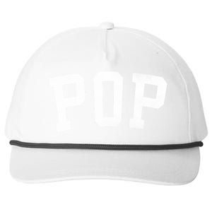 Pop Classic Bold Font FatherS Day Pop Gift Snapback Five-Panel Rope Hat