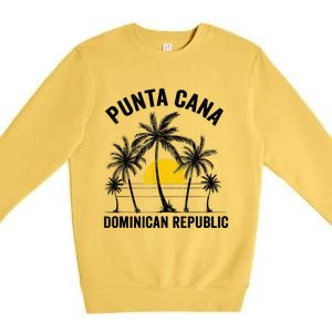 Punta Cana Beach Souvenir RD Dominican Republic 2022 Premium Crewneck Sweatshirt