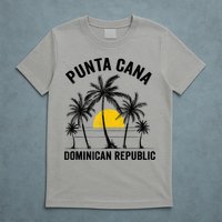 Punta Cana Beach Souvenir RD Dominican Republic 2022 T-Shirt