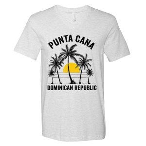 Punta Cana Beach Souvenir RD Dominican Republic 2022 V-Neck T-Shirt