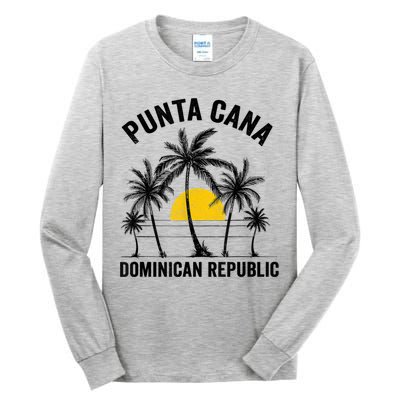 Punta Cana Beach Souvenir RD Dominican Republic 2022 Tall Long Sleeve T-Shirt