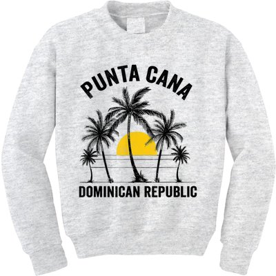 Punta Cana Beach Souvenir RD Dominican Republic 2022 Kids Sweatshirt