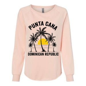 Punta Cana Beach Souvenir RD Dominican Republic 2022 Womens California Wash Sweatshirt