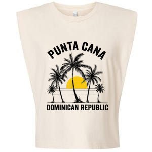 Punta Cana Beach Souvenir RD Dominican Republic 2022 Garment-Dyed Women's Muscle Tee