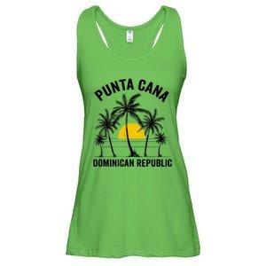 Punta Cana Beach Souvenir RD Dominican Republic 2022 Ladies Essential Flowy Tank