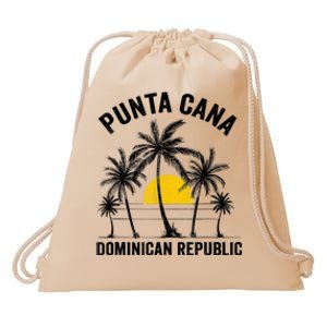 Punta Cana Beach Souvenir RD Dominican Republic 2022 Drawstring Bag