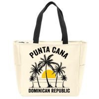 Punta Cana Beach Souvenir RD Dominican Republic 2022 Zip Tote Bag