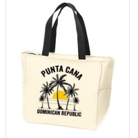 Punta Cana Beach Souvenir RD Dominican Republic 2022 Zip Tote Bag