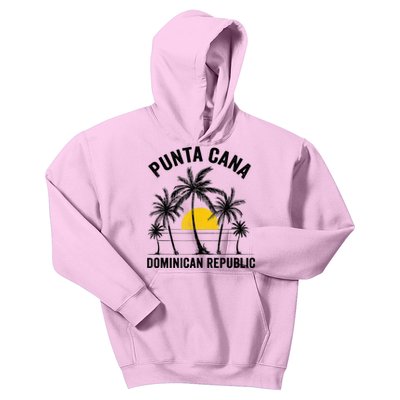 Punta Cana Beach Souvenir RD Dominican Republic 2022 Kids Hoodie