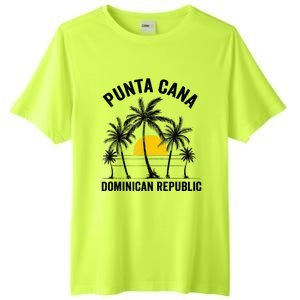 Punta Cana Beach Souvenir RD Dominican Republic 2022 Tall Fusion ChromaSoft Performance T-Shirt