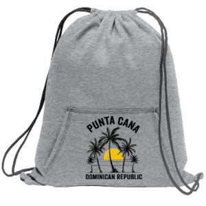 Punta Cana Beach Souvenir RD Dominican Republic 2022 Sweatshirt Cinch Pack Bag