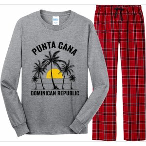 Punta Cana Beach Souvenir RD Dominican Republic 2022 Long Sleeve Pajama Set