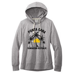 Punta Cana Beach Souvenir RD Dominican Republic 2022 Women's Fleece Hoodie