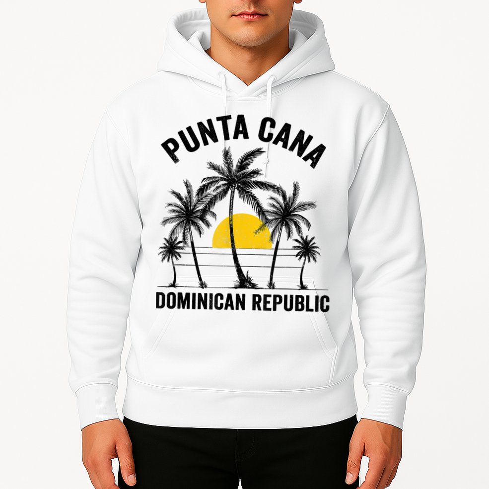 Punta Cana Beach Souvenir RD Dominican Republic 2022 Hoodie