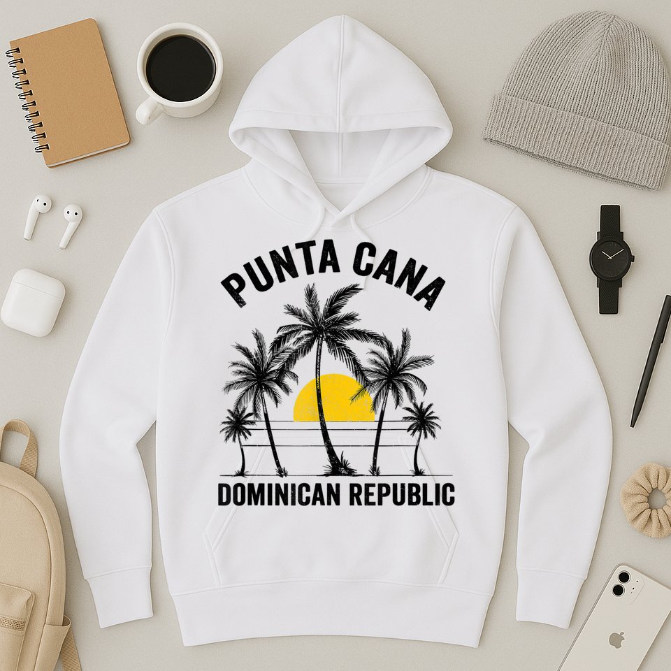 Punta Cana Beach Souvenir RD Dominican Republic 2022 Hoodie