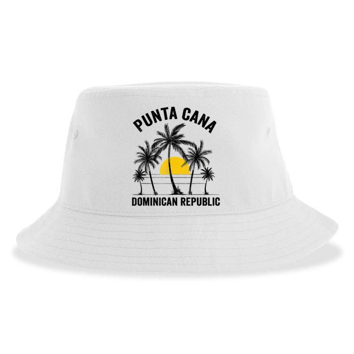 Punta Cana Beach Souvenir RD Dominican Republic 2022 Sustainable Bucket Hat