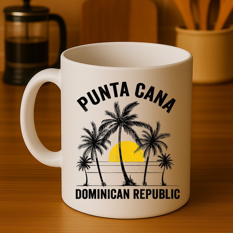 Punta Cana Beach Souvenir RD Dominican Republic 2022 Mug