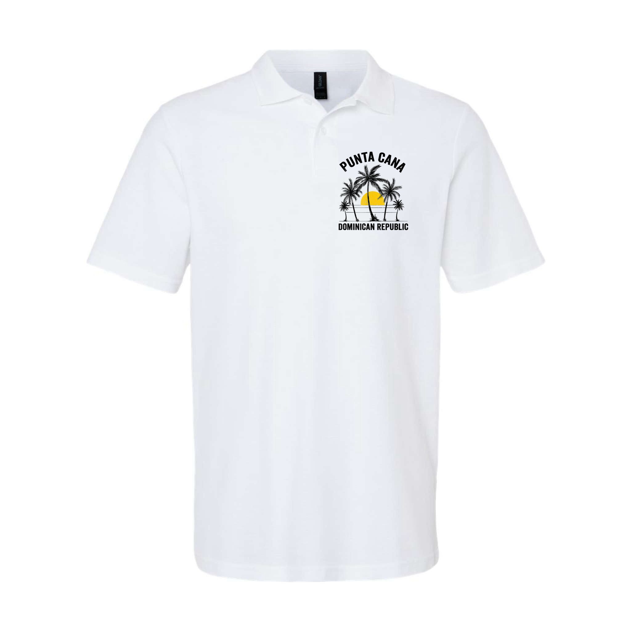 Punta Cana Beach Souvenir RD Dominican Republic 2022 Polo