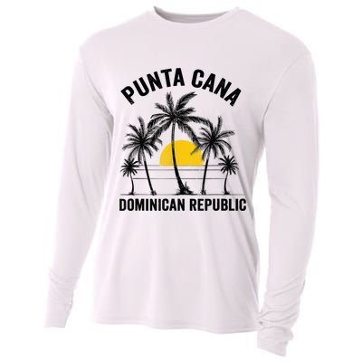 Punta Cana Beach Souvenir RD Dominican Republic 2022 Cooling Performance Long Sleeve Crew