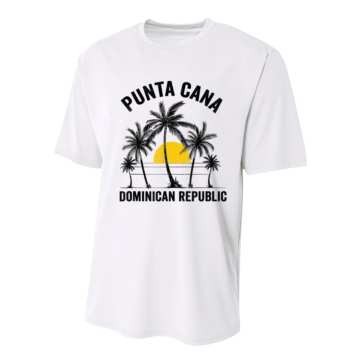 Punta Cana Beach Souvenir RD Dominican Republic 2022 Youth Performance Sprint T-Shirt