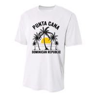 Punta Cana Beach Souvenir RD Dominican Republic 2022 Youth Performance Sprint T-Shirt