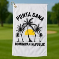 Punta Cana Beach Souvenir RD Dominican Republic 2022 Golf Towel
