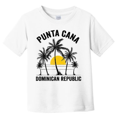 Punta Cana Beach Souvenir RD Dominican Republic 2022 Toddler T-Shirt
